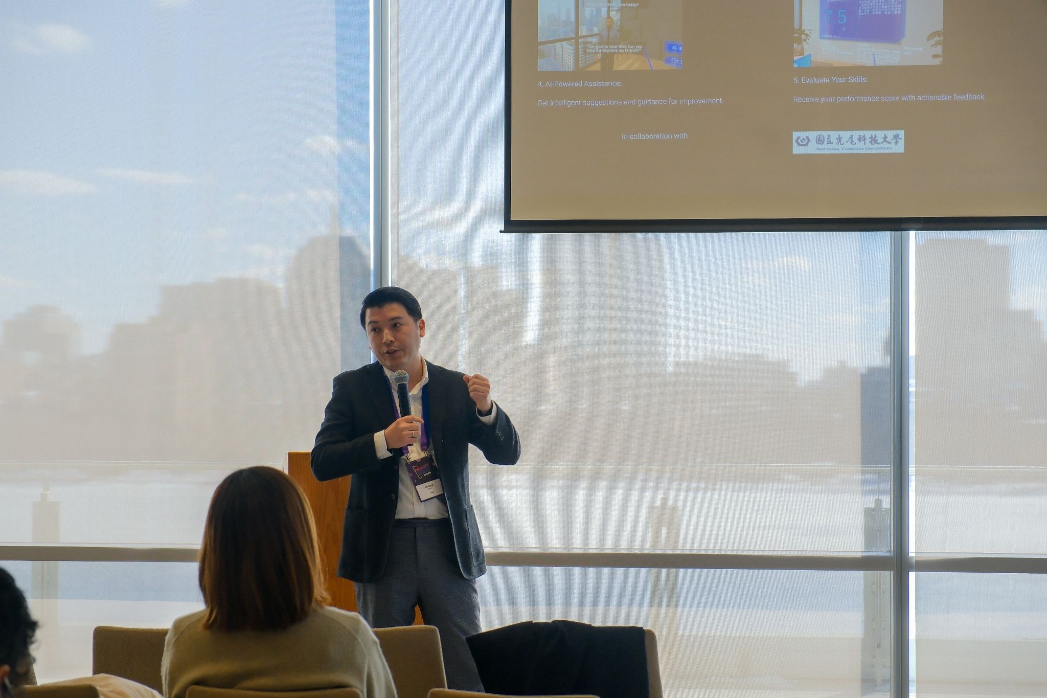 創辦人於美國麻省理工大學演講