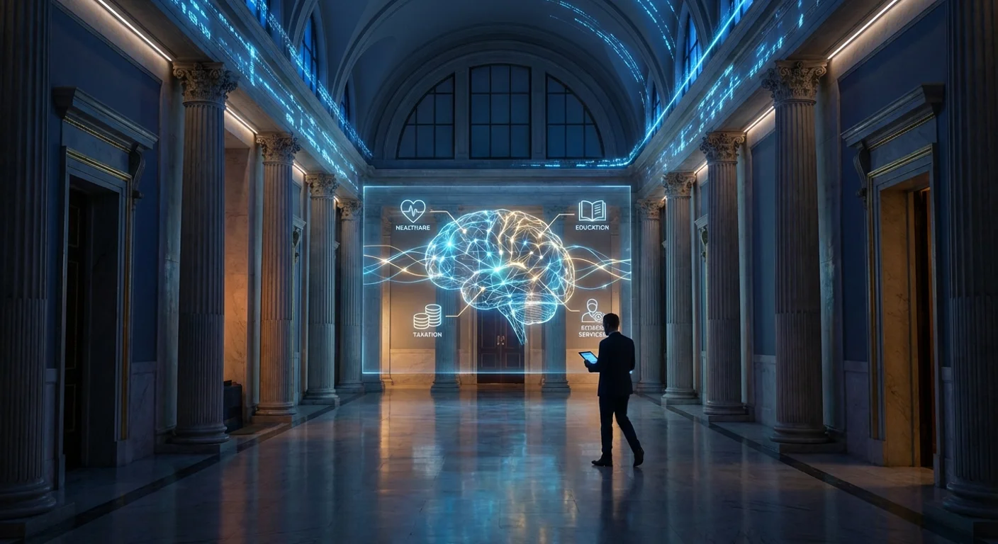 政府機關 AI 導入路徑——從政策框架到落地部署的完整指南