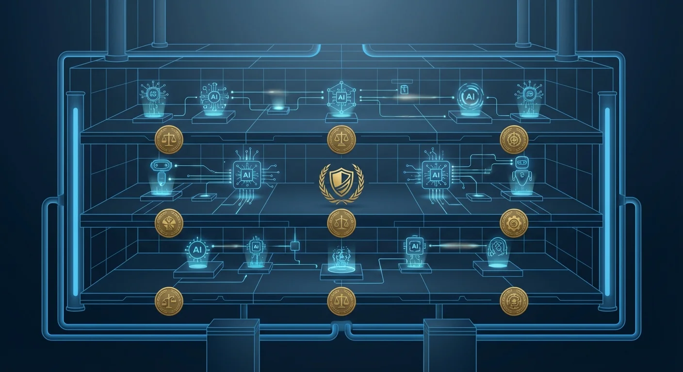 AI Agent 標準化治理框架視覺化