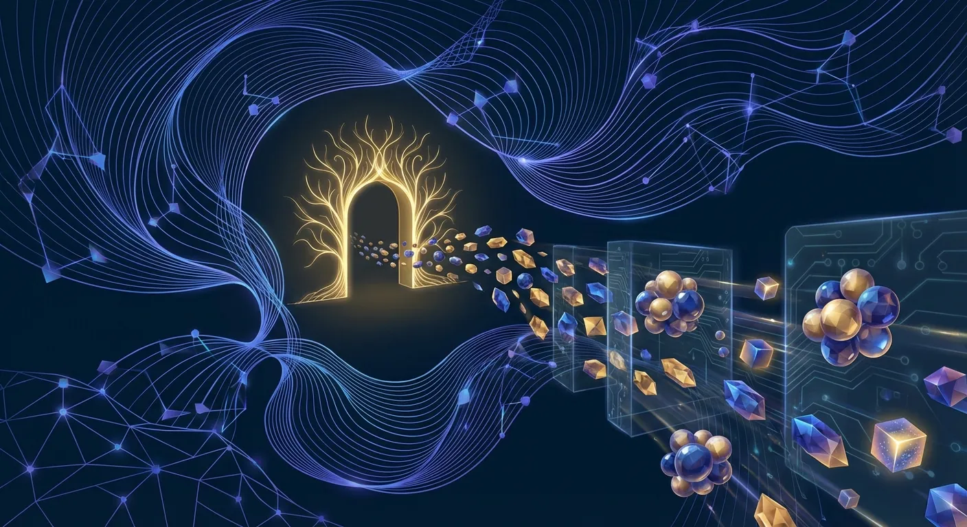 合成資料生成技術的抽象視覺化呈現