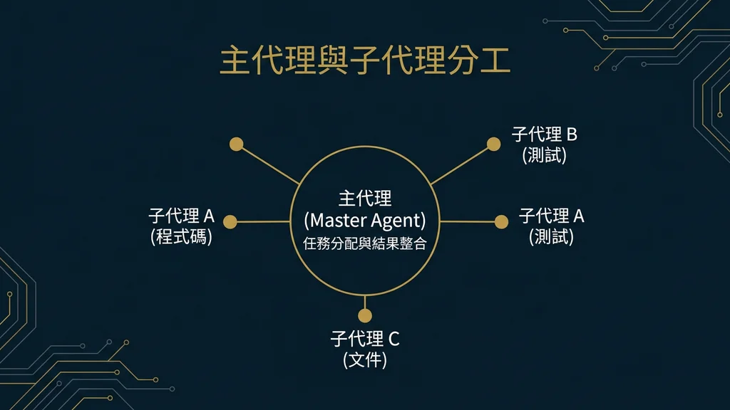 主代理與子代理分工
